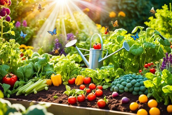 how to start organic gardening