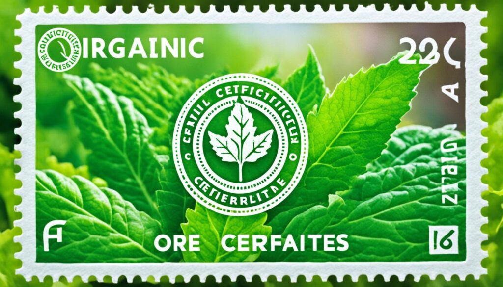 organic certification